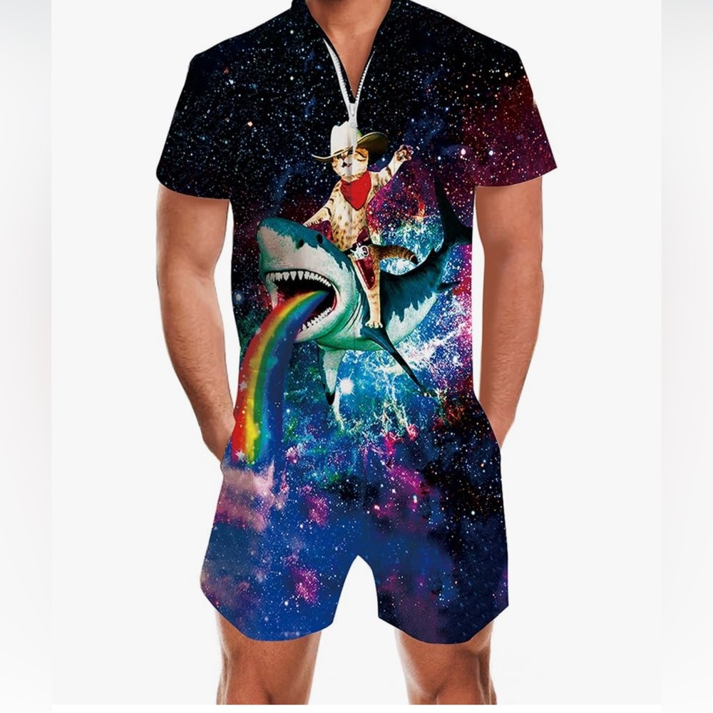 Male Party Romper